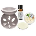 Coconut Oil Burner Gift Set in Box